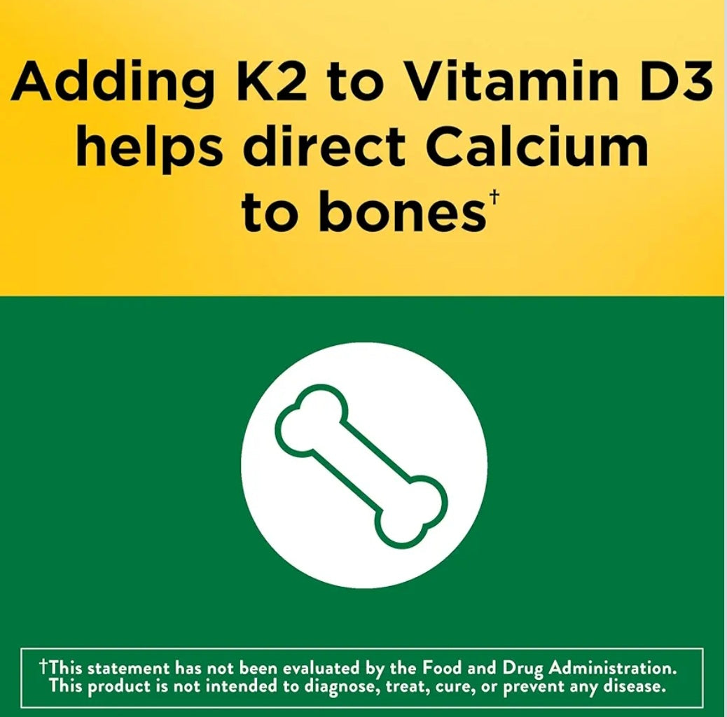 Nature Made D3 + K2