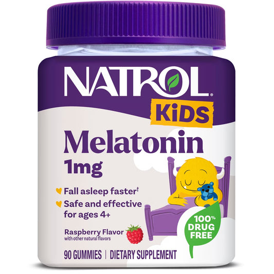 Natrol Kids' Melatonin Sleep Aid 1mg Gummies - Berry