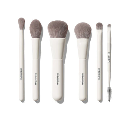 MORPHE JUNTO CON EL JUEGO DE CEPILLOS DE VIAJE GLIDE DE 6 PIEZAS