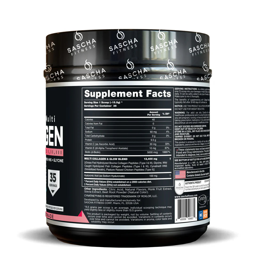 COLLAGEN STRAWBERRY LEMONADE HYDROLYZED Multi