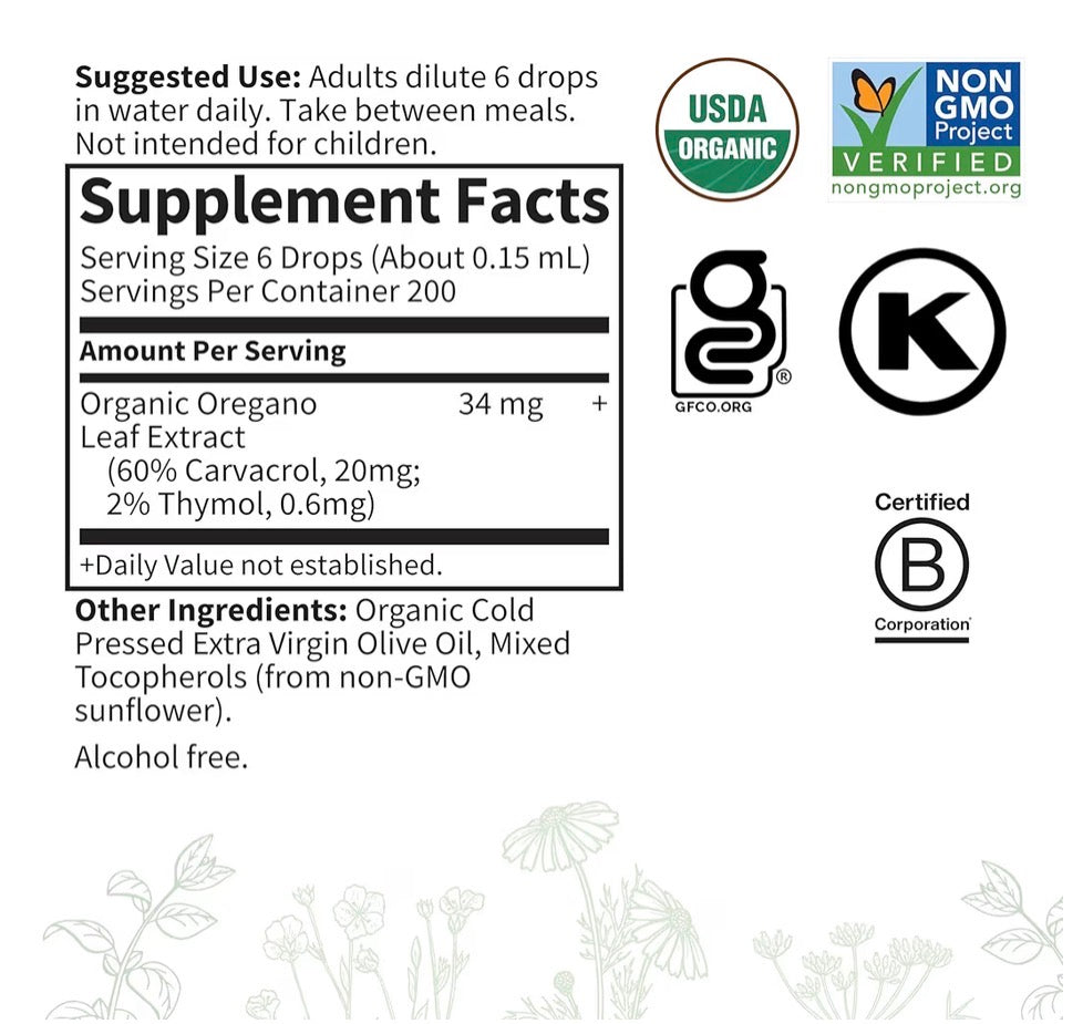 Garden of Life - Aceite de orégano