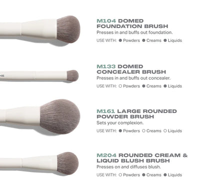 MORPHE JUEGO DE CEPILLOS FACIALES Y DE OJOS DE 8 PIEZAS BEST OF BLENDS