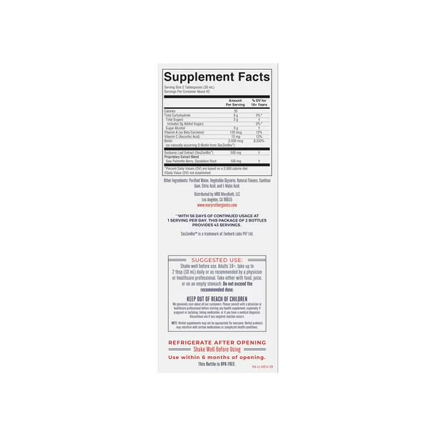 MaryRuth's Daily Liquid Hair Formula, Apoya el cabello más grueso y lleno de forma natural