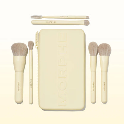 MORPHE JUEGO DE 6 PIEZAS DE CEPILLOS DE VIAJE BUTTERY BLENDS