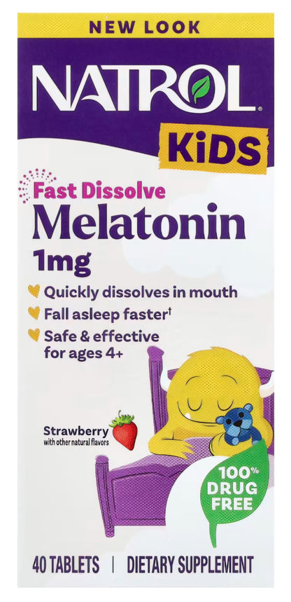 Natrol Kids Melatonin Fast Dissolve 1mg