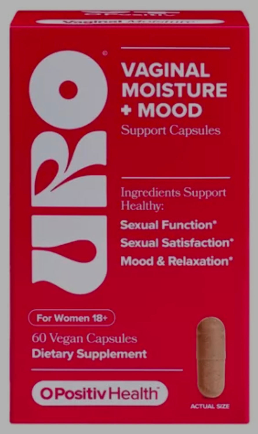 URO Vaginal Moisture + Mood (O Positiv Health)
