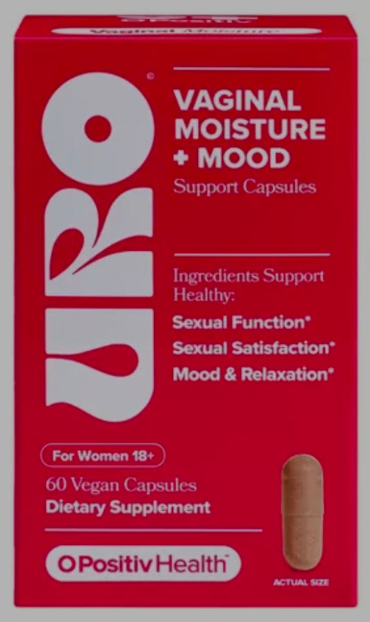 URO Vaginal Moisture + Mood (O Positiv Health)