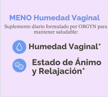 MENO Vaginal Moisture Support Capsules (O Positiv Health)