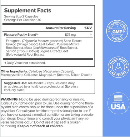 MENO Vaginal Moisture Support Capsules (O Positiv Health)