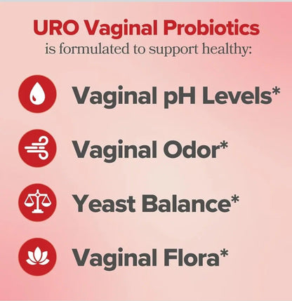 URO Vaginal Probiotic Capsules (O Positiv Health)