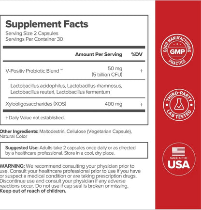 URO Vaginal Probiotic Capsules (O Positiv Health)