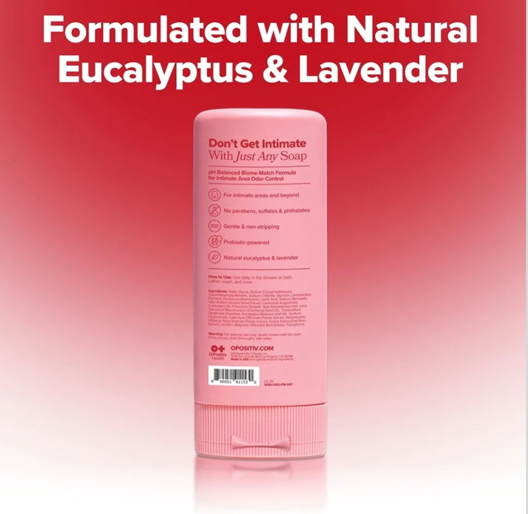 URO pH Balanced Probiotic Wash (O Positiv Health)