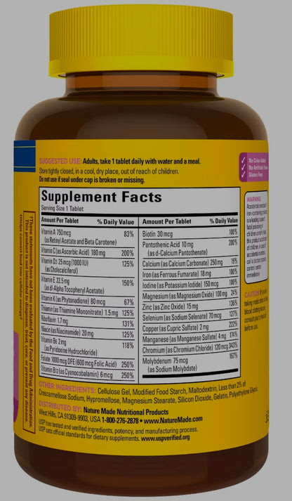 Nature Made Multi For Her (120 Tablets)