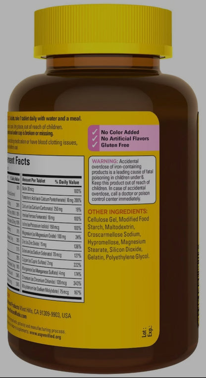 Nature Made Multi For Her (120 Tablets)