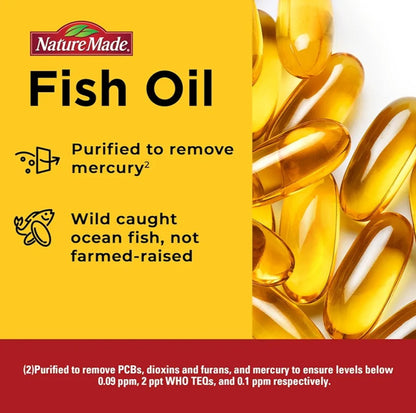 Nature Made Ultra Omega-3 de Aceite de Pescado 1400mg