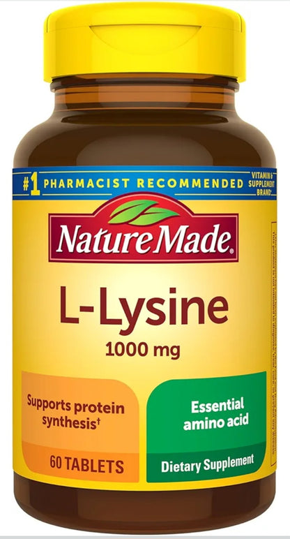 Nature Made L-Lysine 1000mg
