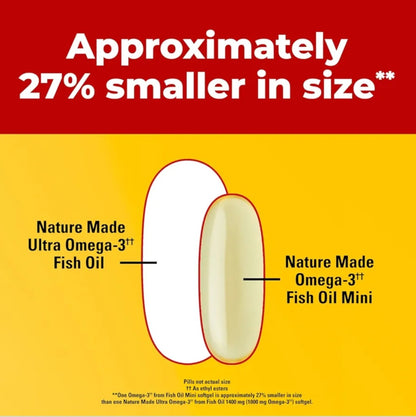 Nature Made Fish Oil Minis 1400mg