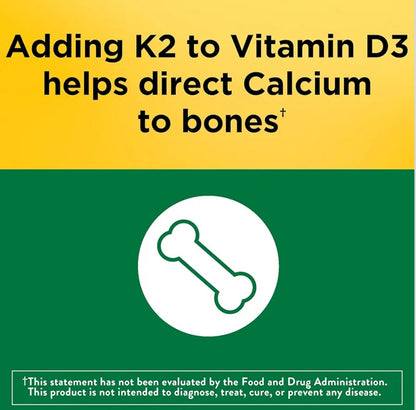 Nature Made D3 + K2