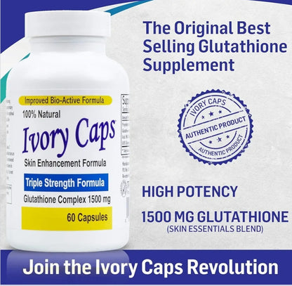 Ivory Caps Skin Enhancement Formula 1500mg