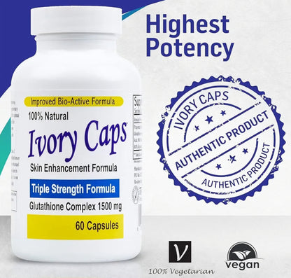 Ivory Caps Skin Enhancement Formula 1500mg