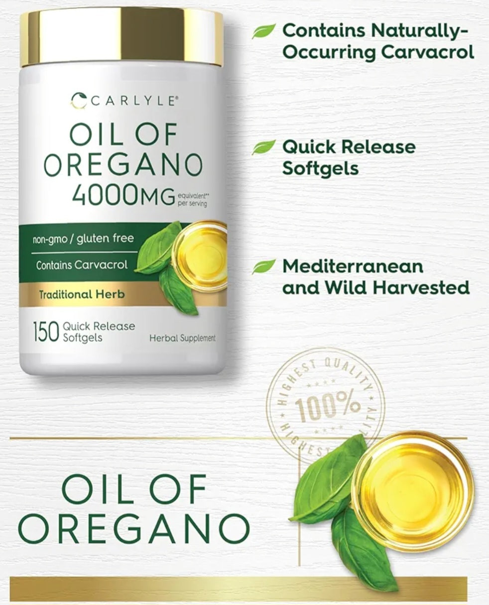 Carlyle Oil of Oregano 4000mg