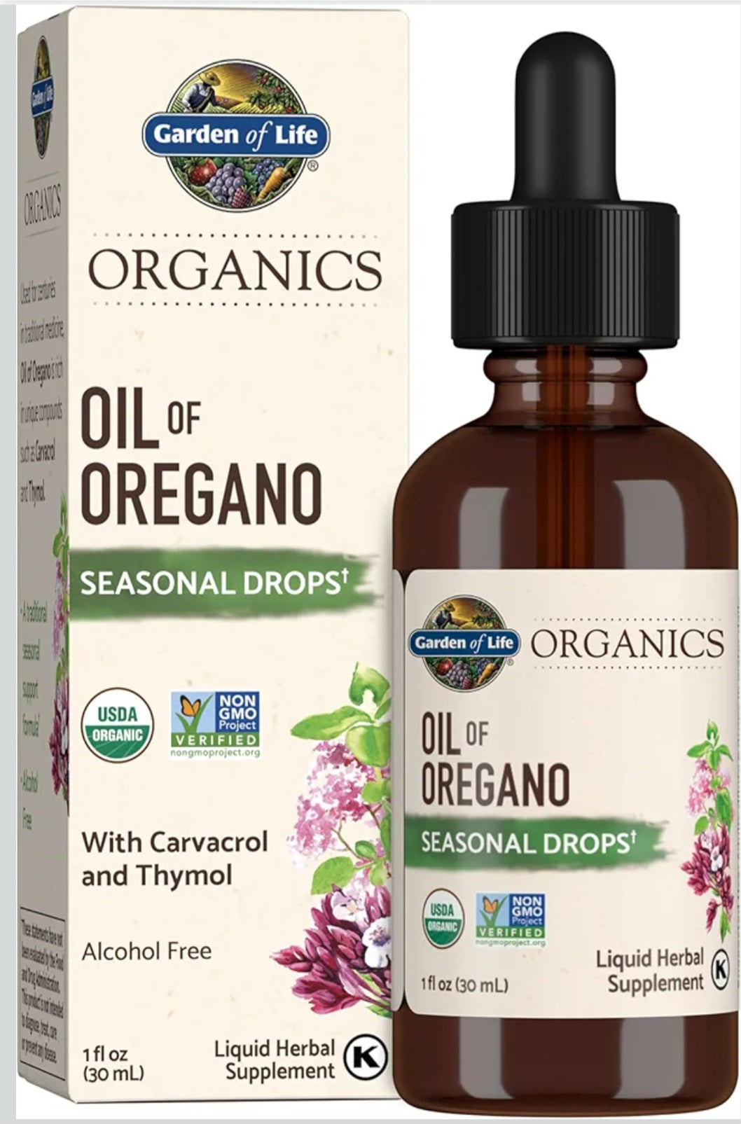 Garden of Life Organics Oil of Oregano Seasonal Drops