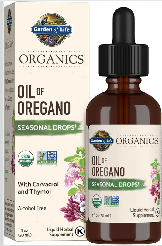 Garden of Life Organics Oil of Oregano Seasonal Drops