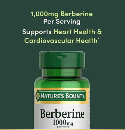 Nature's Bounty Berberine 1000mg