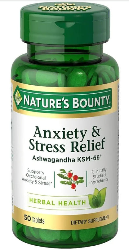 Nature's Bounty Anxiety & Stress Relief