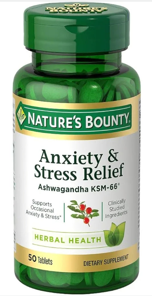 Nature's Bounty Anxiety & Stress Relief
