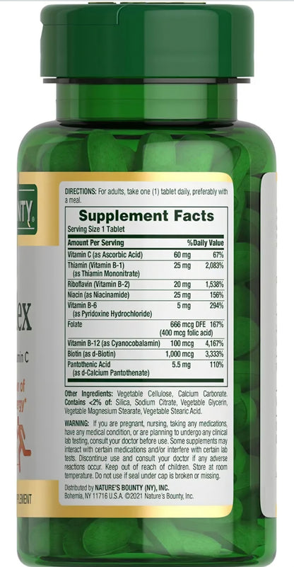 Nature's Bounty Super B-Complex