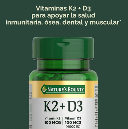Nature's Bounty K2 + D3