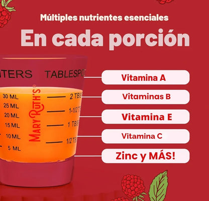 MaryRuth's Liquid Morning Multivitamin Broad Spectrum (Raspberry)