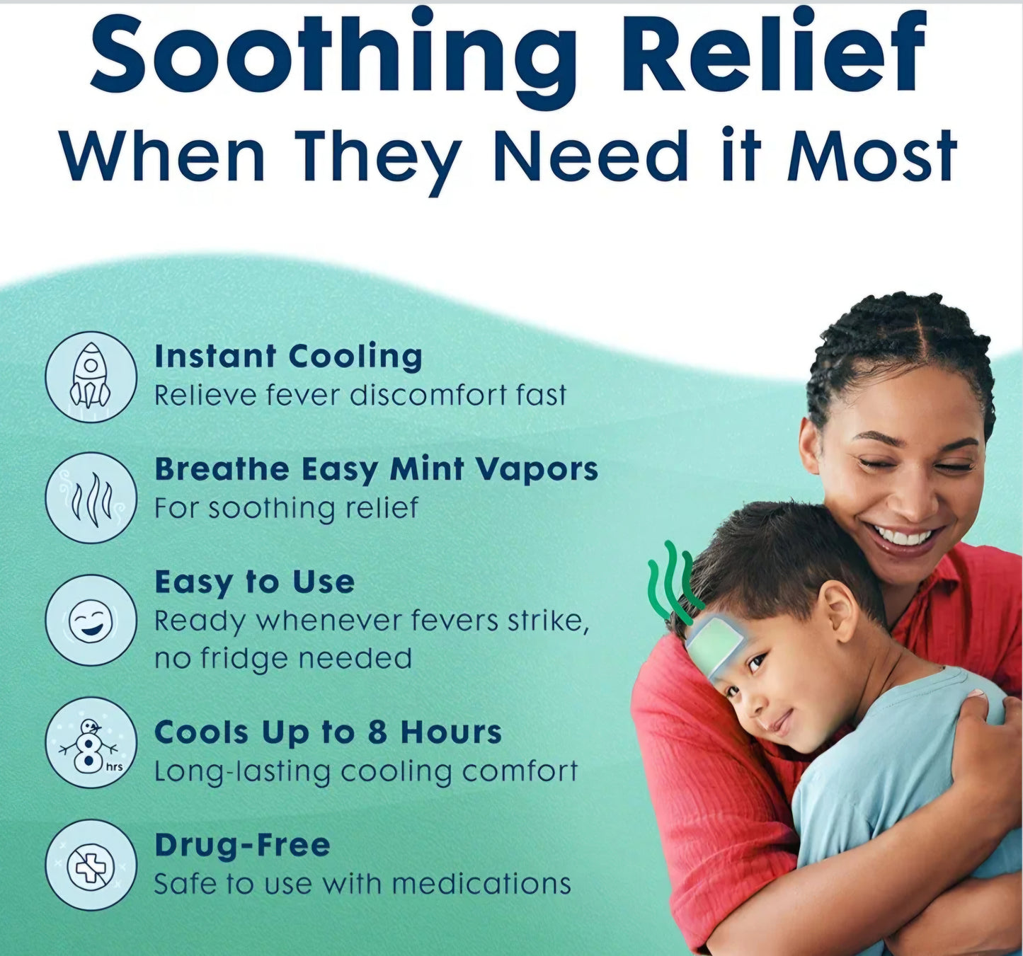 BeKOOOL Cooling Vapor Sheets